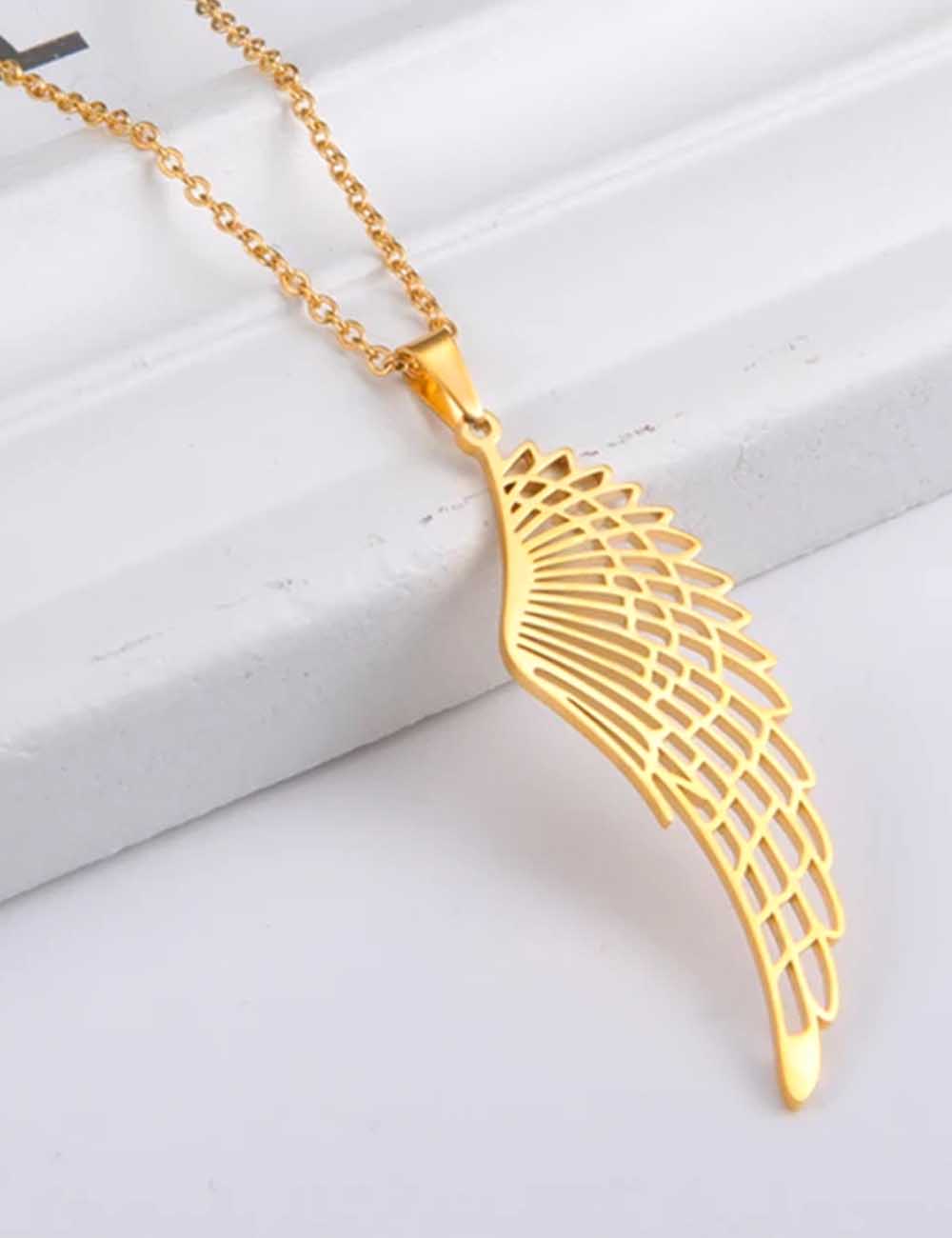 Collier De Couple Aile d'Ange (En Duo)