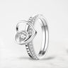 Argent / 52 Bague Couple