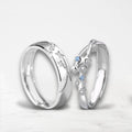 Paire / Argent Bague Couple