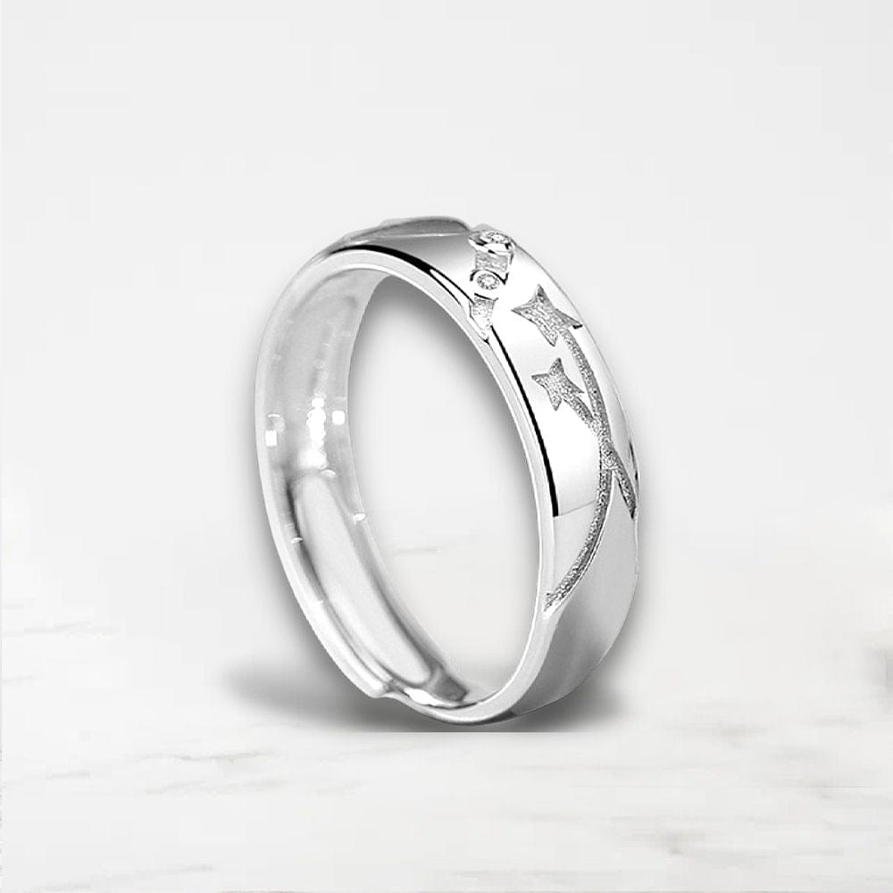 Pour Lui / Argent Bague Couple