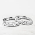 Argent / Paire Bague Couple