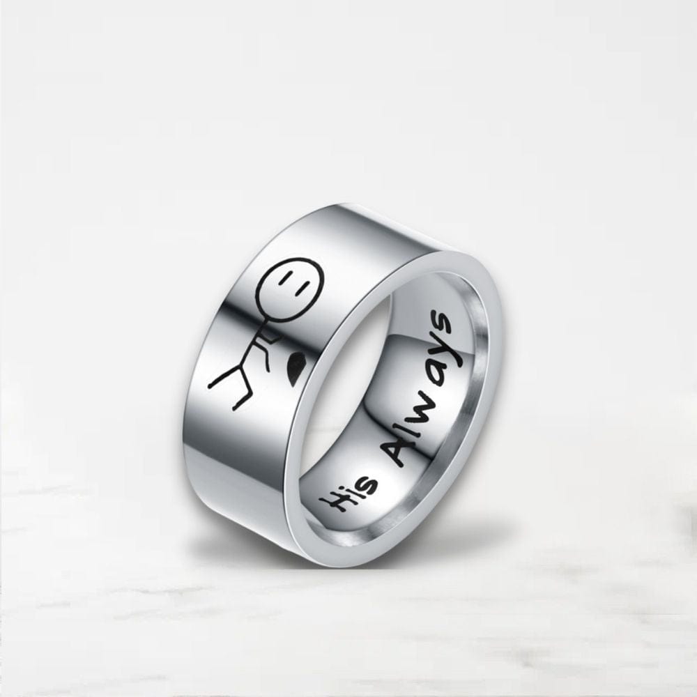 Bague de couple discount argent