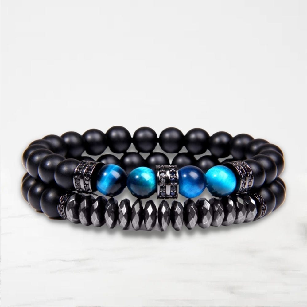 Noir / 17CM Bracelet Couple