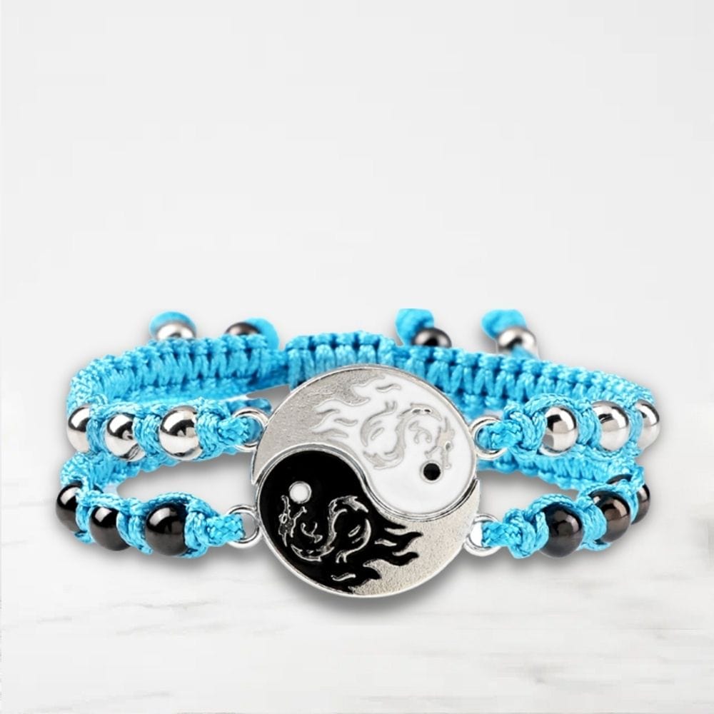 Bleu Bracelet Couple