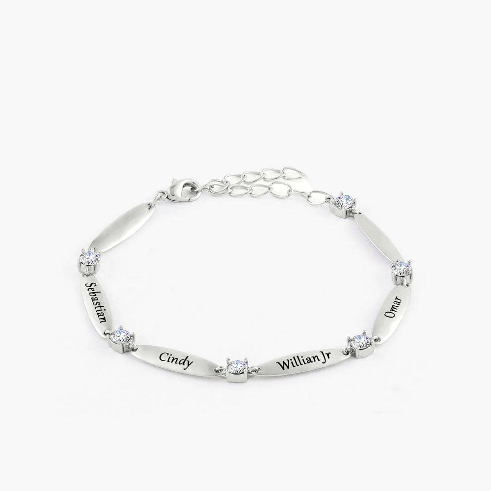 Argent Bracelet d'amitié