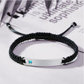 Argent-Homme Bracelet Couple personnalisé