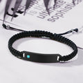 Noir-Homme Bracelet Couple personnalisé