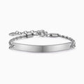 Argent / 22cm Bracelet Couple personnalisé