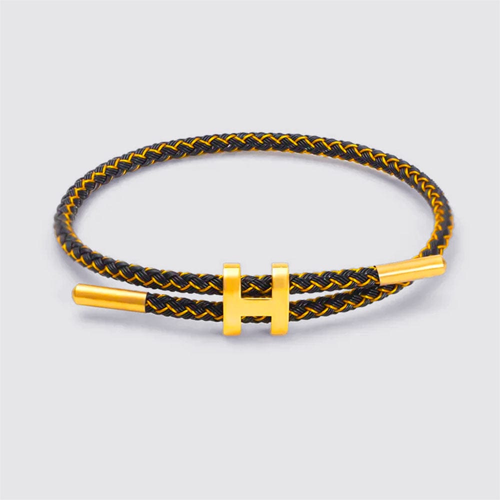 Doré / Ajustable Bracelet Couple