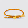 Jaune / Ajustable Bracelet Couple