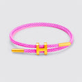 Rose / Ajustable Bracelet Couple