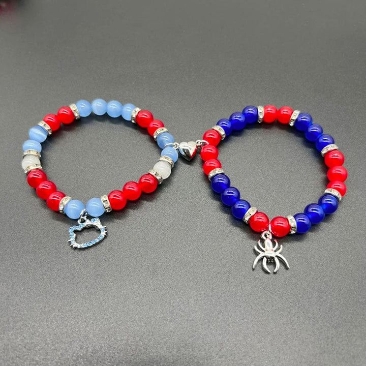 Rouge Bleu / Style-2 Bracelet d'amitié