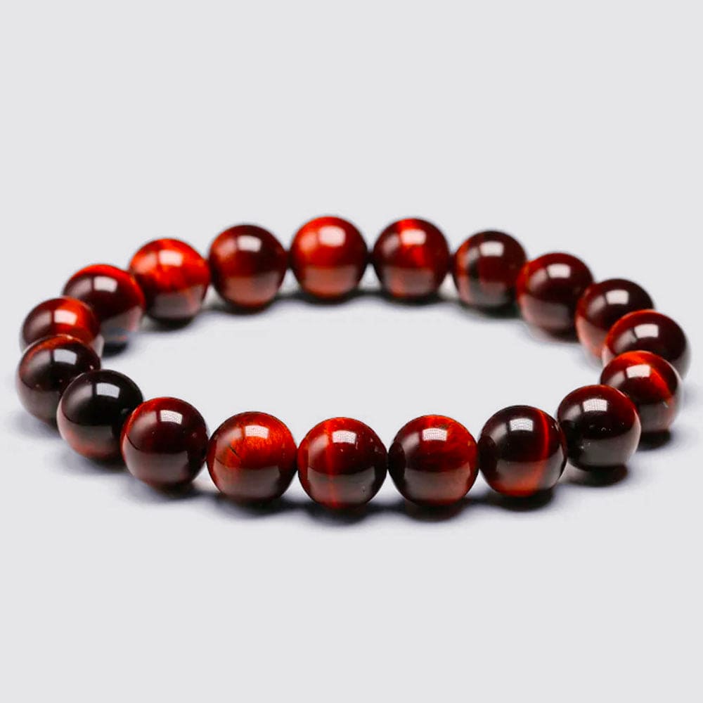 Oeil de Taureau / 16cm / 10mm Bracelet Couple