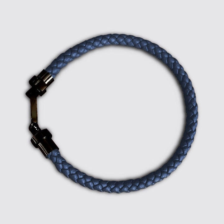 Bleu / 17cm / Noir Bracelet Couple