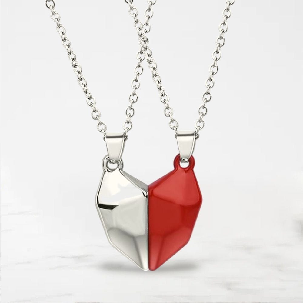 Collier Couple Coeur