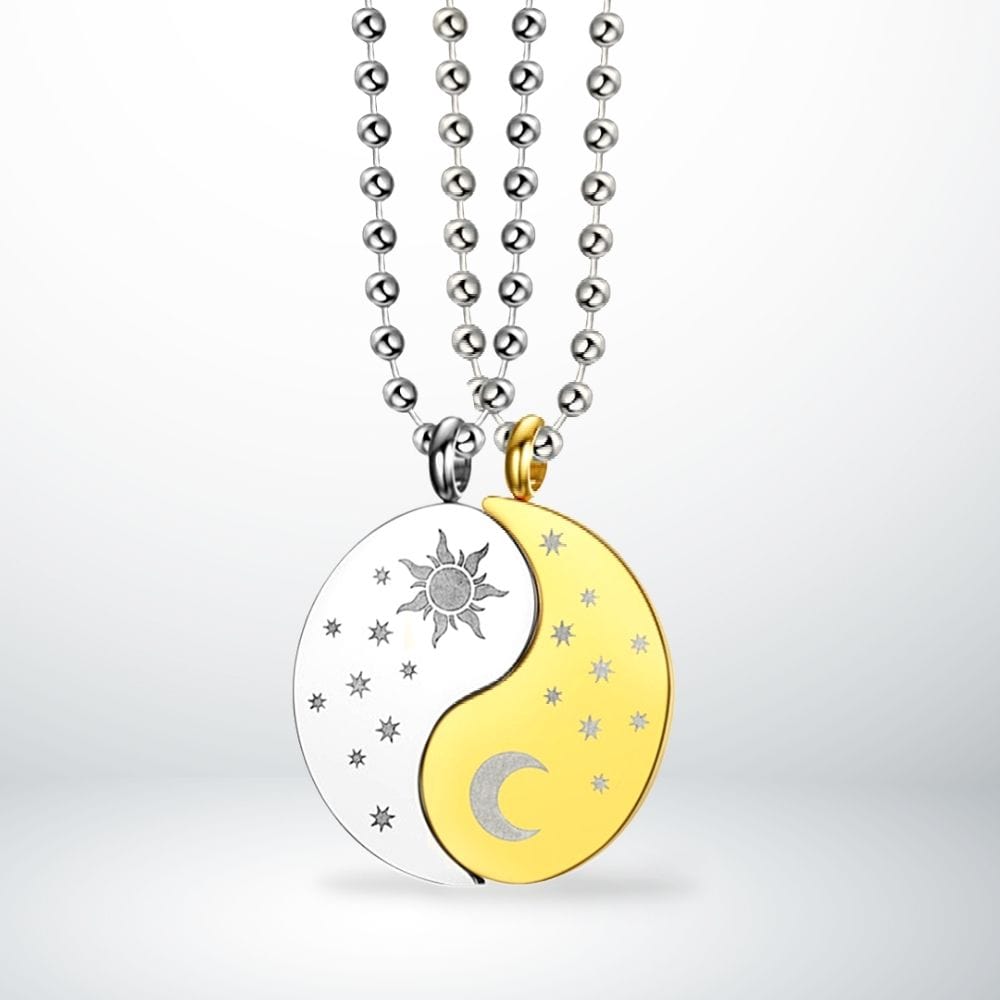 Collier Yin Yang Séparable