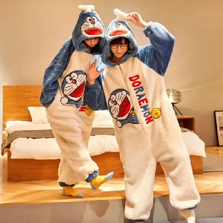 Combinaison Pyjama Couple Adulte