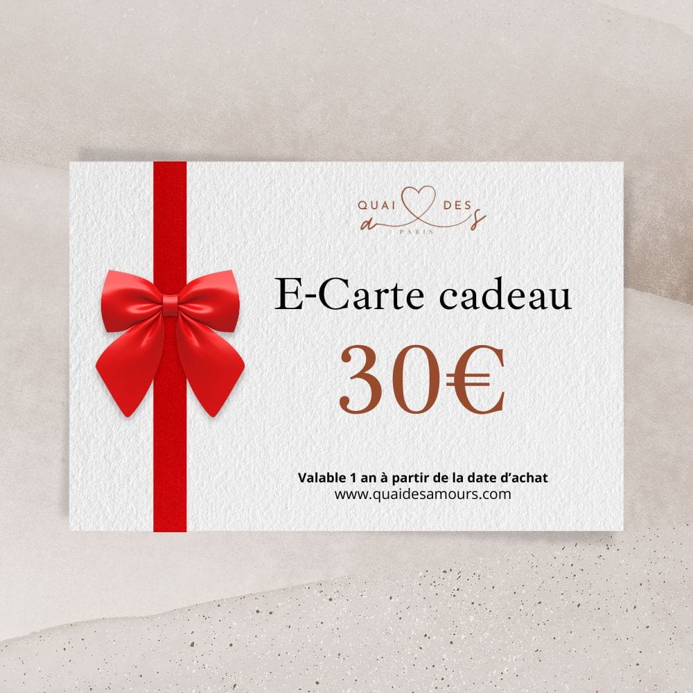 30,00 € carte cadeau