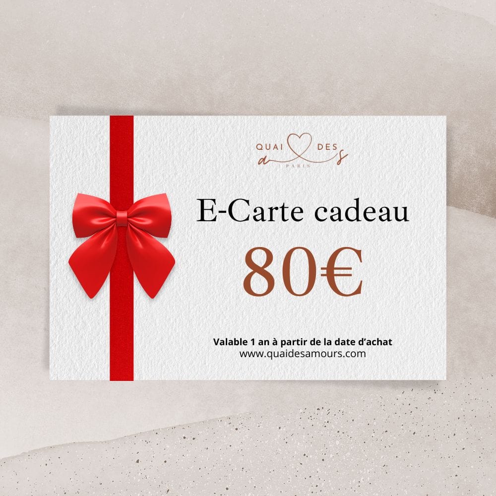 80,00 € carte cadeau