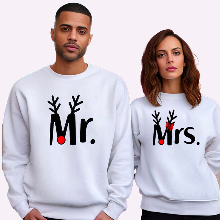 Pull Couple Assorti Mr Mrs