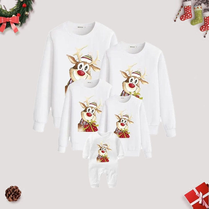 Blanc / Adulte S Pyjamas Noel Famille
