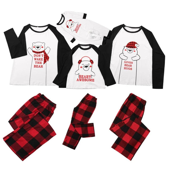 Rouge Noir / Maman-S Pyjama Famille