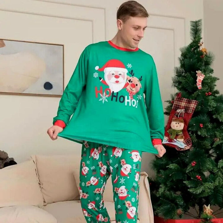 Vert / Père XL Pyjamas Noel Famille