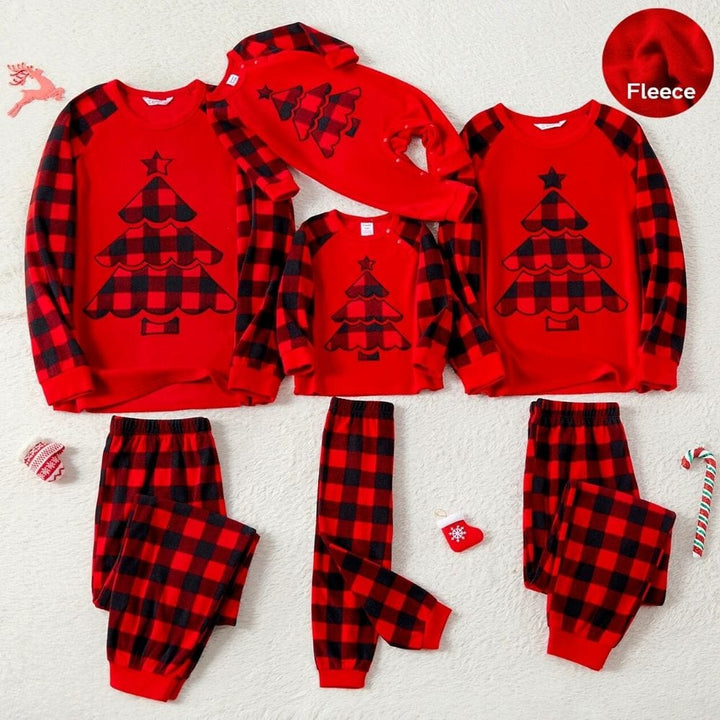 Rouge / Enfant-8-9Ans Pyjama Famille