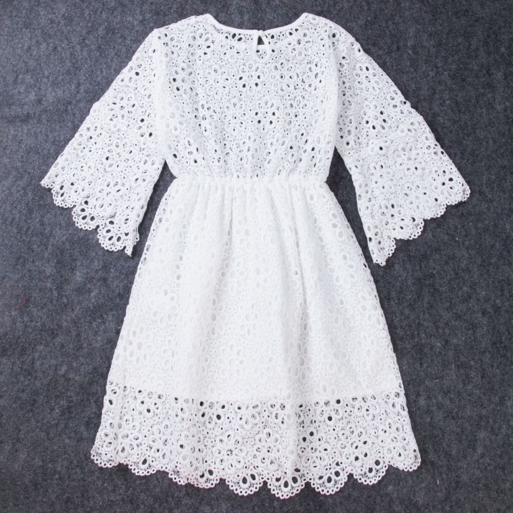 Blanc / Maman S Robe mère fille