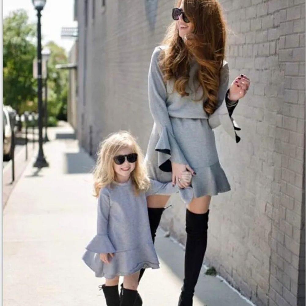 Tenue mere shop bebe fille