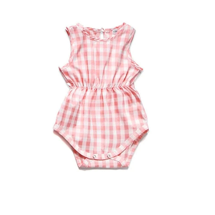 Robe Mère Fille Courte Rose