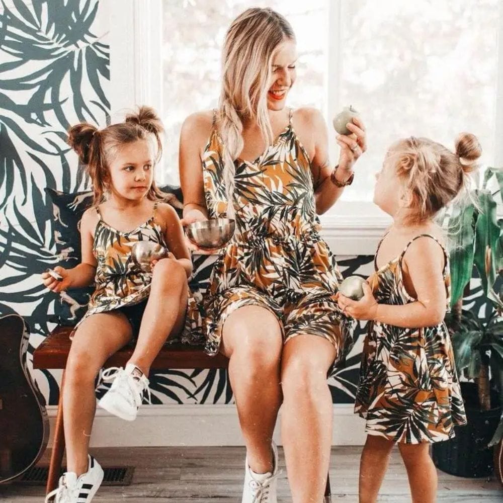 Jungle / Maman S Robe mère fille