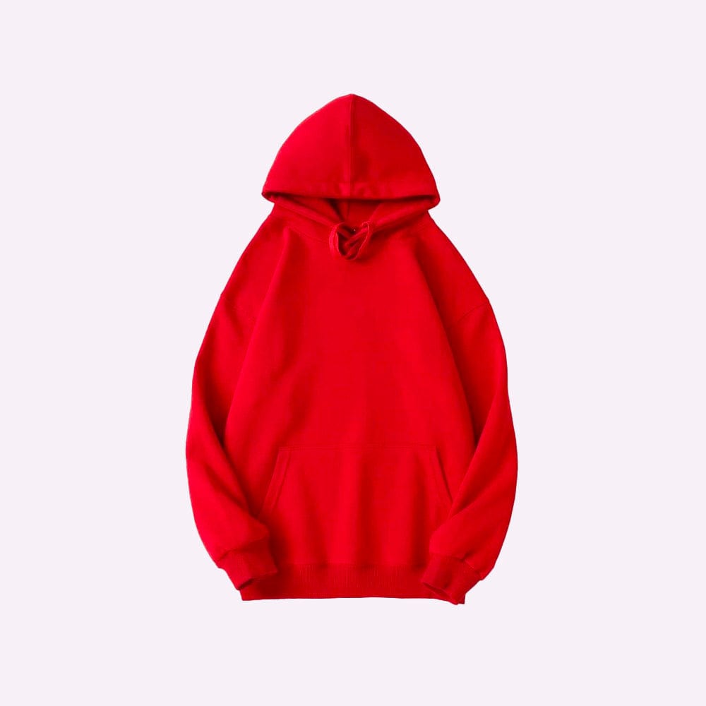 Rouge / S Pull personnalisé couple