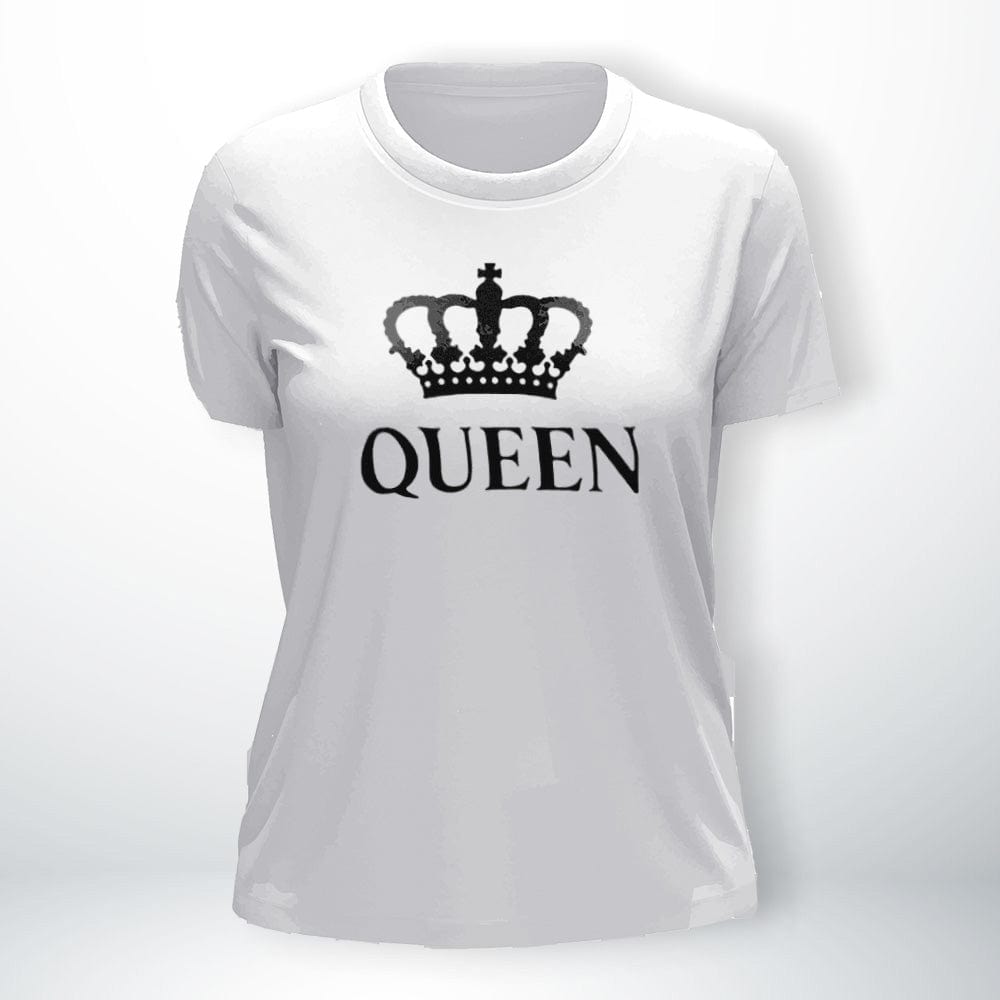 Queen-Blanc / S T-Shirt Couple