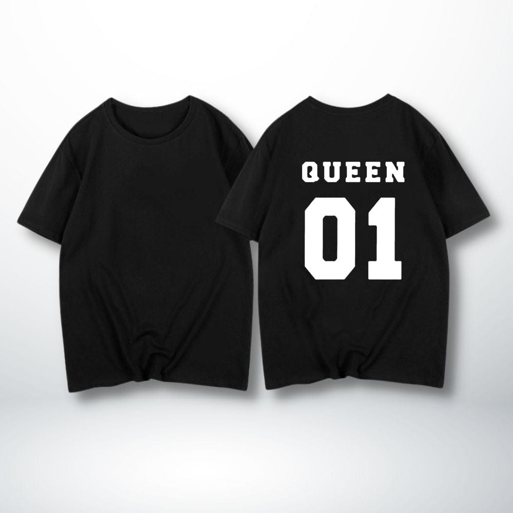 Queen-Noir / S T-Shirt Couple