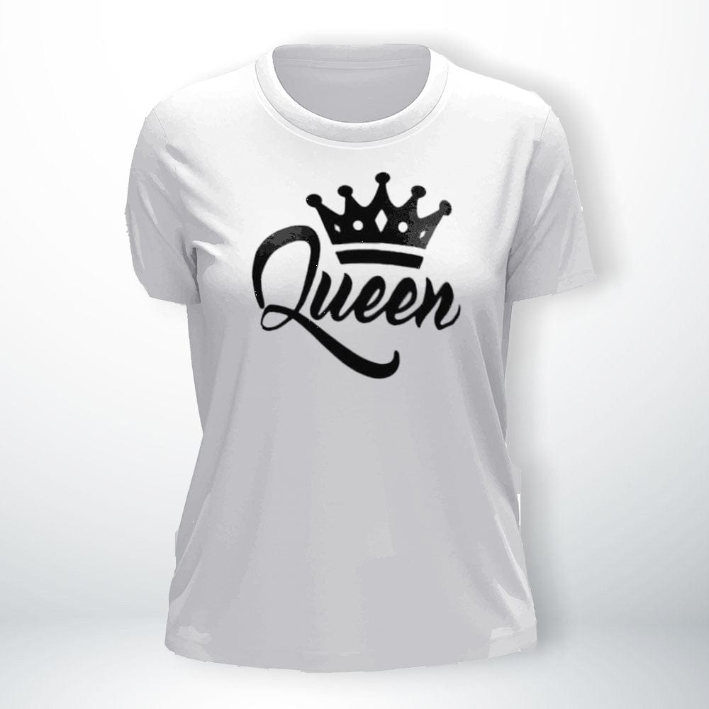 Queen-Blanc / S T-Shirt Couple
