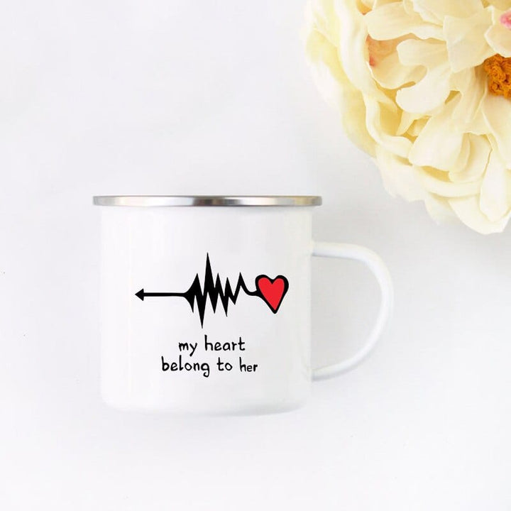 Her / 360ml Mug Couple