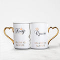 King & Queen Mug Couple